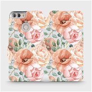 Phone Cover Flip mobile phone case Huawei P Smart - MP02S Pastel flowers - Kryt na mobil