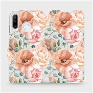 Flip mobile phone case Huawei P30 Lite - MP02S Pastel flowers - Phone Cover