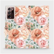 Flip puzdro na mobil Samsung Galaxy Note 20 Ultra – MP02S Pastelové kvety - Kryt na mobil