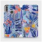 Flip case for Honor 8X - MP03P Blue flower - Phone Cover