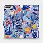 Flip case for mobile phone Huawei Y6 Prime 2018 - MP03P Blue flower - Phone Cover