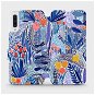 Flip case for Samsung Galaxy A50 - MP03P Blue flower - Phone Cover