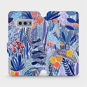 Flip case for Samsung Galaxy S10e - MP03P Blue flower - Phone Cover