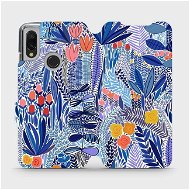Flip case for Xiaomi Redmi 7 - MP03P Blue flower - Phone Cover