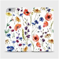 Flip puzdro na mobil Apple iPhone 6s Plus/iPhone 6 Plus – MP04S Lúčne kvety - Kryt na mobil