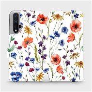 Flip puzdro na mobil Honor 20 – MP04S Lúčne kvety - Kryt na mobil