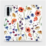 Flip puzdro na mobil Huawei P30 Pro – MP04S Lúčne kvety - Kryt na mobil