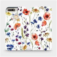 Flip puzdro na mobil Huawei Y6 Prime 2018 – MP04S Lúčne kvety - Kryt na mobil