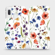 Mobiwear Flip case for Samsung Galaxy A20e - MP04S Meadow Flower - Phone Cover