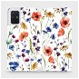 Kryt na mobil Flip puzdro na mobil Samsung Galaxy A71 – MP04S Lúčne kvety - Kryt na mobil