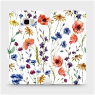 Phone Cover Flip case for Samsung Galaxy J4 Plus 2018 - MP04S Meadow Flower - Kryt na mobil