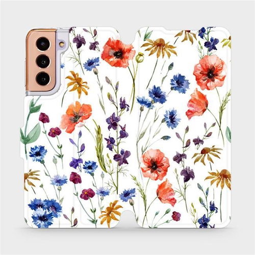 Flip case for Samsung Galaxy S21 - MP04S Meadow Flower - Phone Cover - Main image