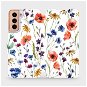 Flip puzdro na mobil Samsung Galaxy S21 – MP04S Lúčne kvety - Kryt na mobil