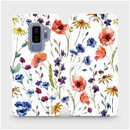 Kryt na mobil Flip puzdro na mobil Samsung Galaxy S9 Plus – MP04S Lúčne kvety - Kryt na mobil
