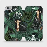 Flip mobile phone case Apple iPhone 6s / iPhone 6 - VP06P Giraffes - Phone Cover
