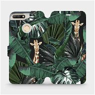 Flip mobile phone case Huawei Y6 Prime 2018 - VP06P Giraffes - Phone Cover