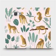 Flip mobile phone case Samsung Galaxy A5 2015 - MP07S Leopardi - Phone Cover