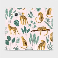 Flip mobile phone case Samsung Galaxy Grand Prime - MP07S Leopardi - Phone Cover