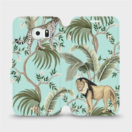 Flip mobile phone case Samsung Galaxy S6 Edge - MP08S Two cats - Phone Cover