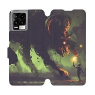 Flip mobile phone case Realme 8 Pro - VA08P Monster and boy with a torch - Phone Cover