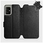 Mobiwear kožené flip puzdro pre Asus Zenfone 8 – Čierne - Kryt na mobil