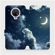 Flip mobile phone case Nokia G10 - V145P Night sky with moon - Phone Cover