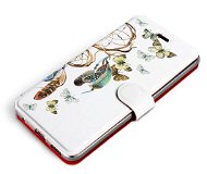 Mobiwear Flip case for Samsung Galaxy S22 - M001P Trapper and butterflies - Phone Case