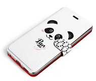 Mobiwear Flip case for Samsung Galaxy S22 - M030P Panda Amálka - Phone Case