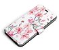 Mobiwear Flip puzdro pre Samsung Galaxy S22 – M124S Ružové kvety - Puzdro na mobil