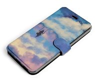 Mobiwear Flip case for Samsung Galaxy S22 - MR09S Girl on the swing in the clouds - Phone Case