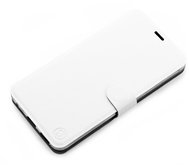 Mobiwear Flip case for Xiaomi 12 / Xiaomi 12X - C_WHS White&Gray with grey interior - Phone Case