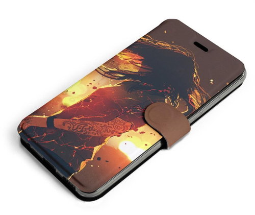 Mobiwear Flip case for Xiaomi 12 / Xiaomi 12X - MA02S Tattooed girl - Phone Case - Main image