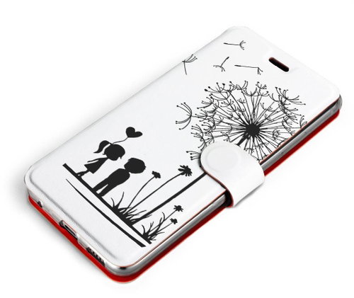 Mobiwear Flip case for Xiaomi 12 / Xiaomi 12X - MH16P Pair with dandelion - Phone Case - Main image