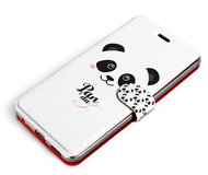 Mobiwear Flip case for Apple iPhone 13 Mini - M030P Panda Amálka - Phone Case