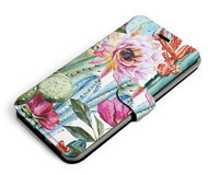 Mobiwear Flip case for Apple iPhone 13 Mini - MG09S Cacti and flowers - Phone Case