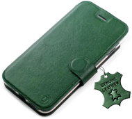 Mobiwear Leather flip case for Honor 50 - Green - L_GRS - Phone Case