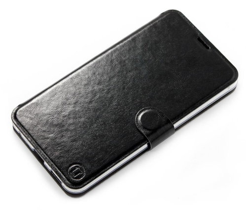 Mobiwear Flip case for Nokia G50 5G - C_BLS Black&Gray with grey interior - Phone Case - Main image