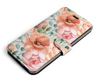 Mobiwear Flip case for Samsung Galaxy A22 5G - MP02S Pastel flowers - Phone Case