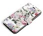 Mobiwear Flip case for Samsung Galaxy S21 FE - MD01S Rose on white - Phone Case