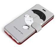 Mobiwear Flip case for Vivo Y33s - MH08P Bear and penguin - Phone Case