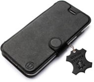 Mobiwear leather flip case for Samsung Galaxy M23 5G - Black - Phone Case