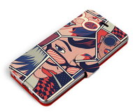Mobiwear flip case for Samsung Galaxy A72 - VP18P Comic - Phone Case
