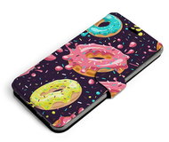 Mobiwear flip case for Samsung Galaxy A12 - VP19S Donuts - Phone Case