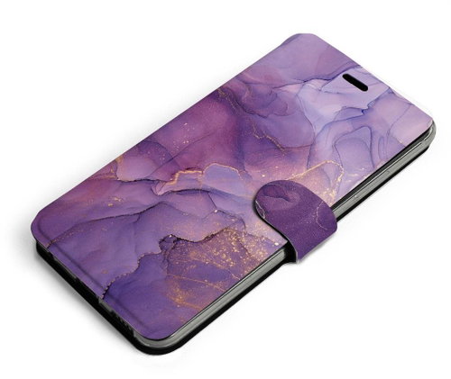 Mobiwear flip case for Xiaomi 11T Pro - VP20S Purple Marble - Phone Case - Main image