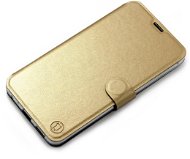 Mobiwear flip for Motorola Moto G22 - Gold&Gray - Phone Case