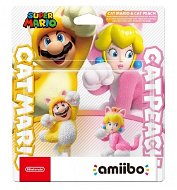 Amiibo Smash Cat Mario and Cat Peach - Figúrka