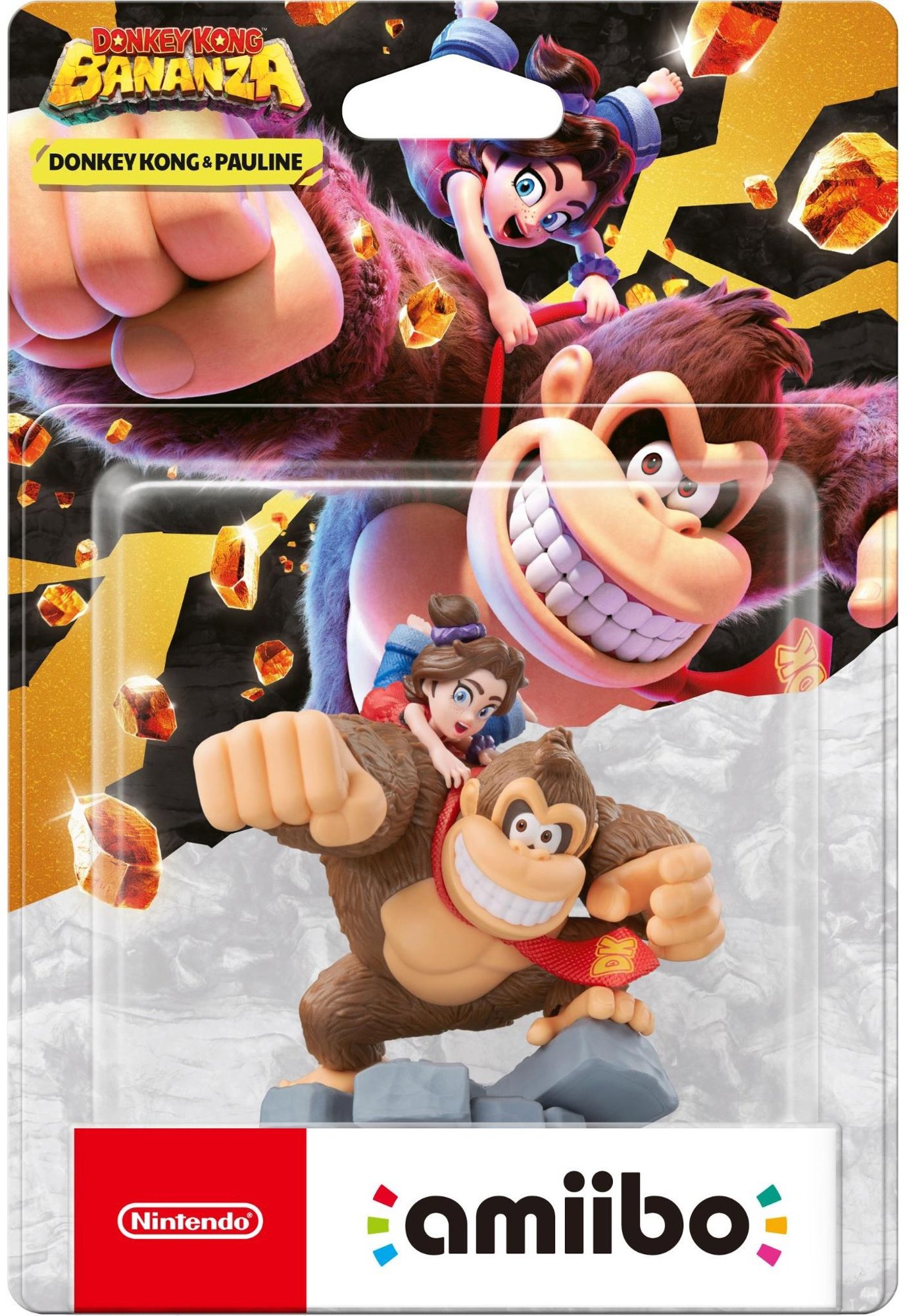 Amiibo Donkey Kong and Pauline (Donkey Kong Bananza)