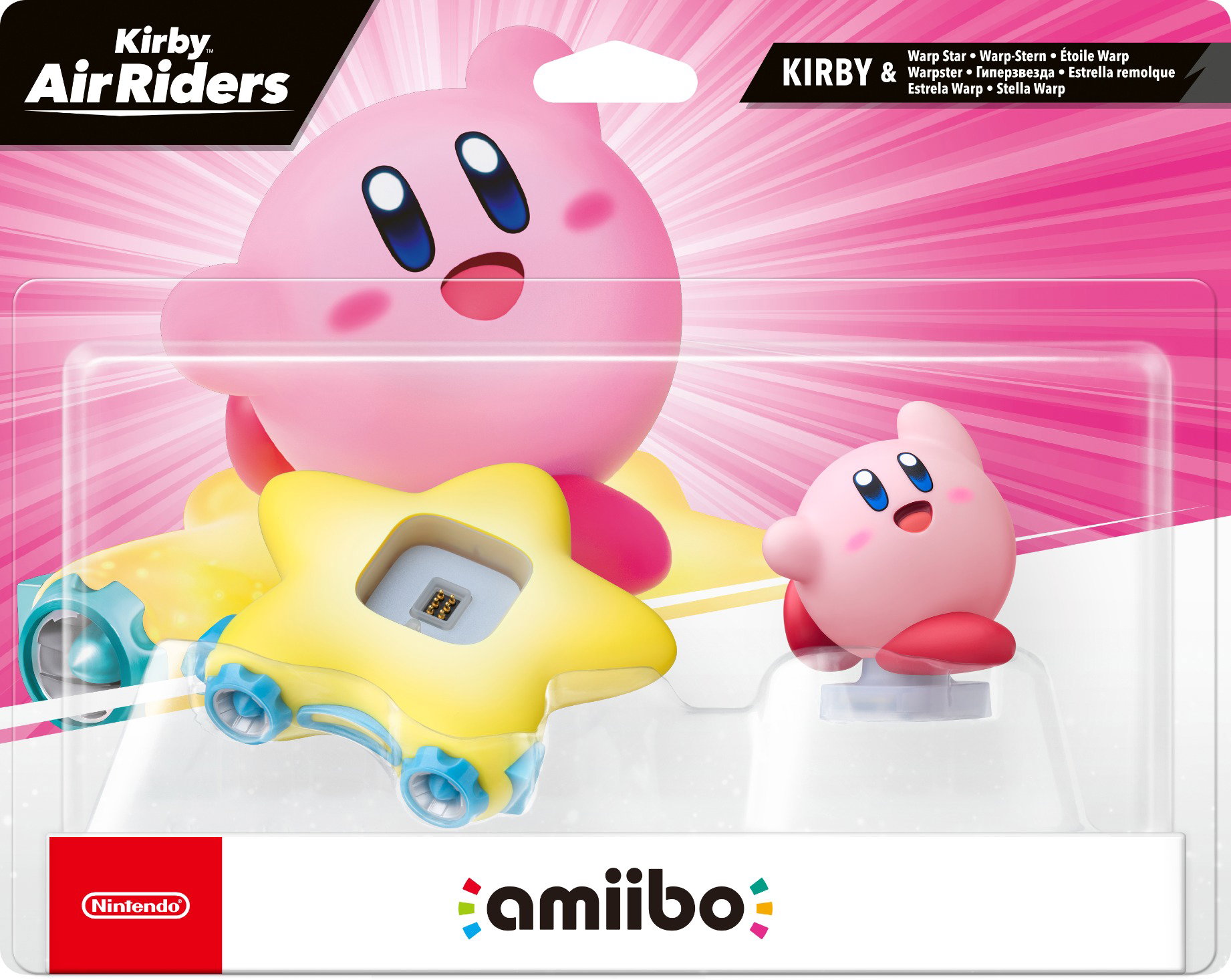 Kirby & Warp Star Amiibo - Kirby Air Riders