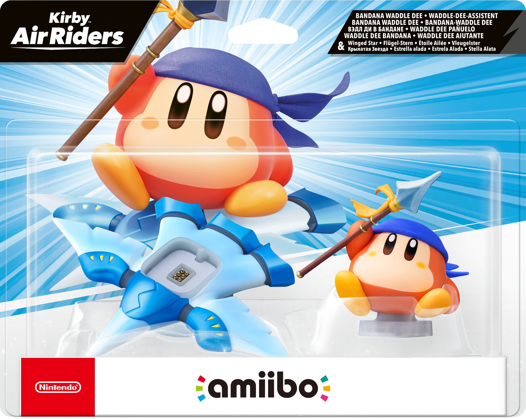 Amiibo Bandana Waddle Dee & Winged Star - Kirby Air Riders