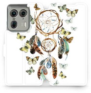 Mobiwear flip book for Motorola EDGE 50 Ultra - M001P - Phone Case